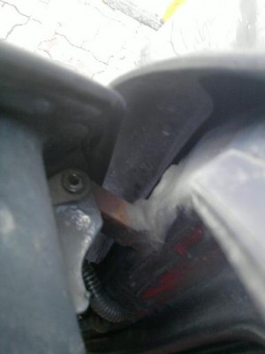 Zawias drzwi kierowcy-górny