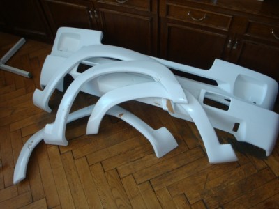 Poszerzenia rallye i dokładki GTI przód i tył