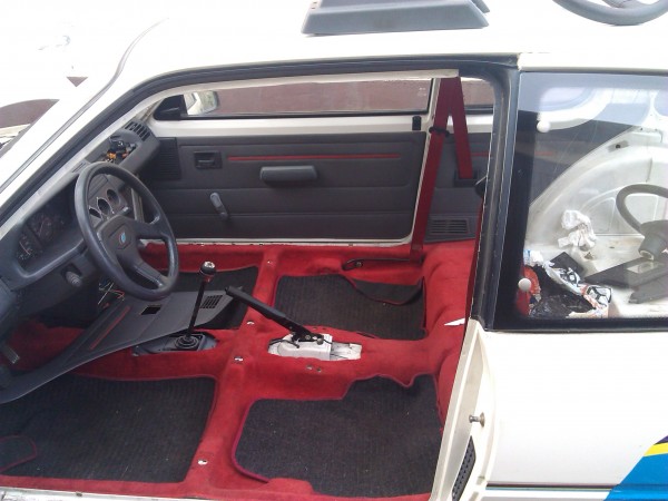 składanie wnętrza na mrozie ...