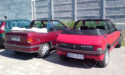 Z "braciszkiem" Opelkiem...